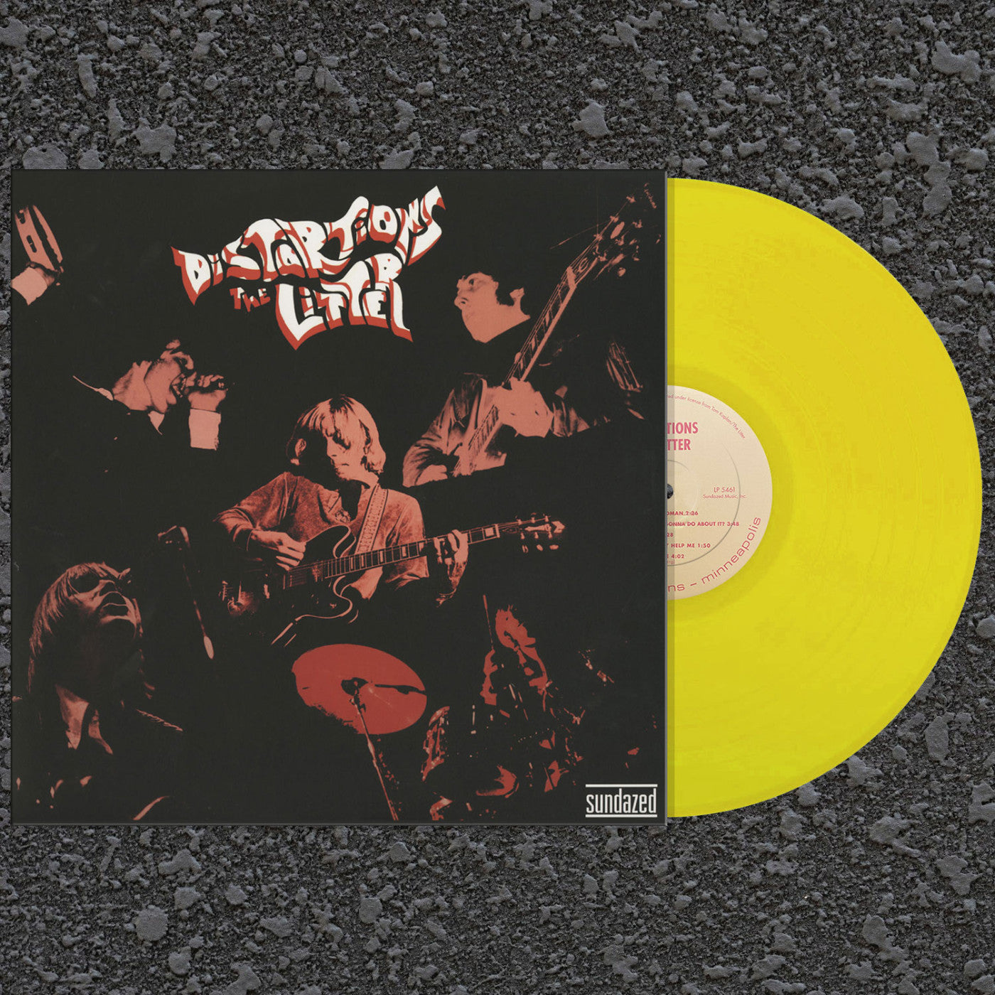 The Litter - Distortions (YELLOW VINYL)