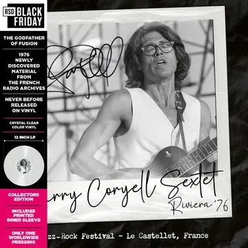 Larry Coryell - 2025BF - Riviera '76 (Crystal Clear Vinyl)