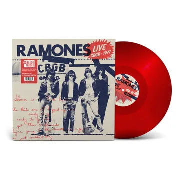 Ramones - 2025BF - Live at CBGB, 1977 (Translucent Red Vinyl)