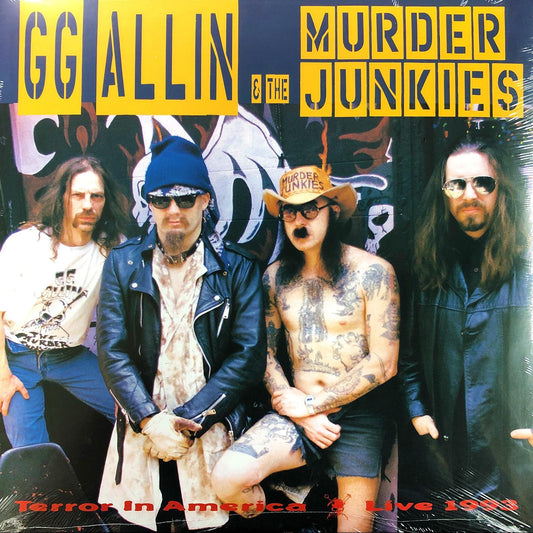 GG Allin & The Murder Junkies - Terror in America (CLEAR GREEN VINYL)