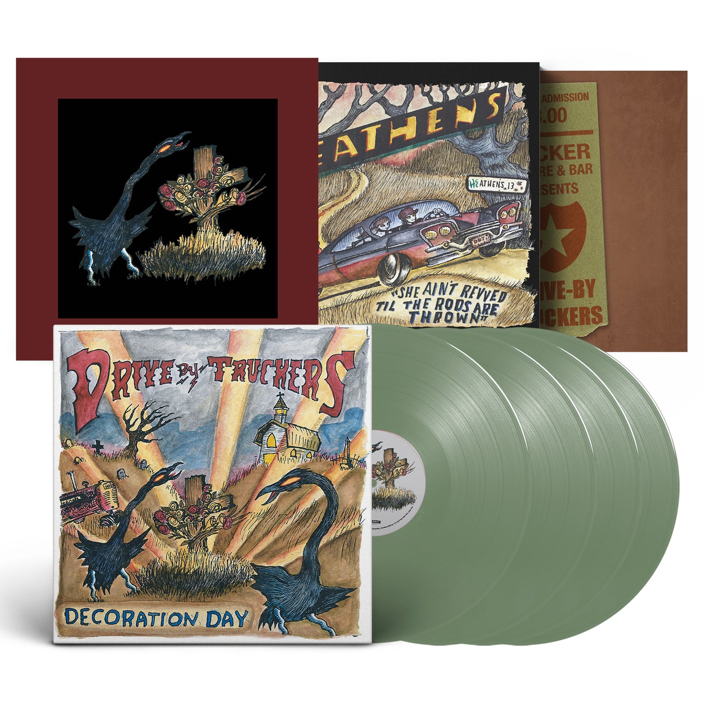 Drive-By Truckers - The Definitive Decoration Day (Indie Exclusive on Olive Green Vinyl)
