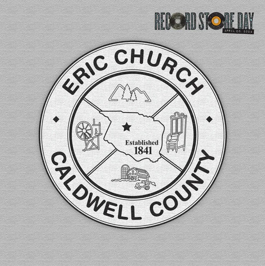 Church, Eric - 2024RSD - Caldwell County EP (4-track 7" black vinyl)