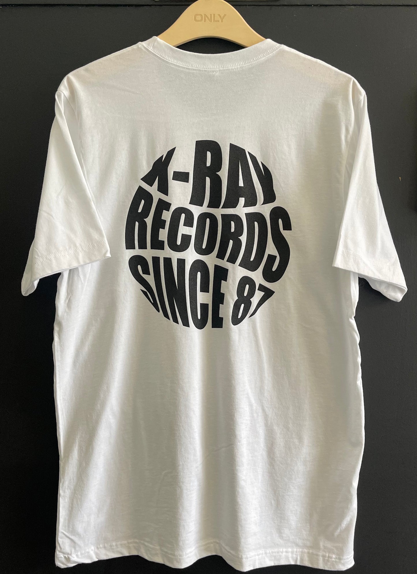 X-Ray Records Bubble Logo White T-Shirt