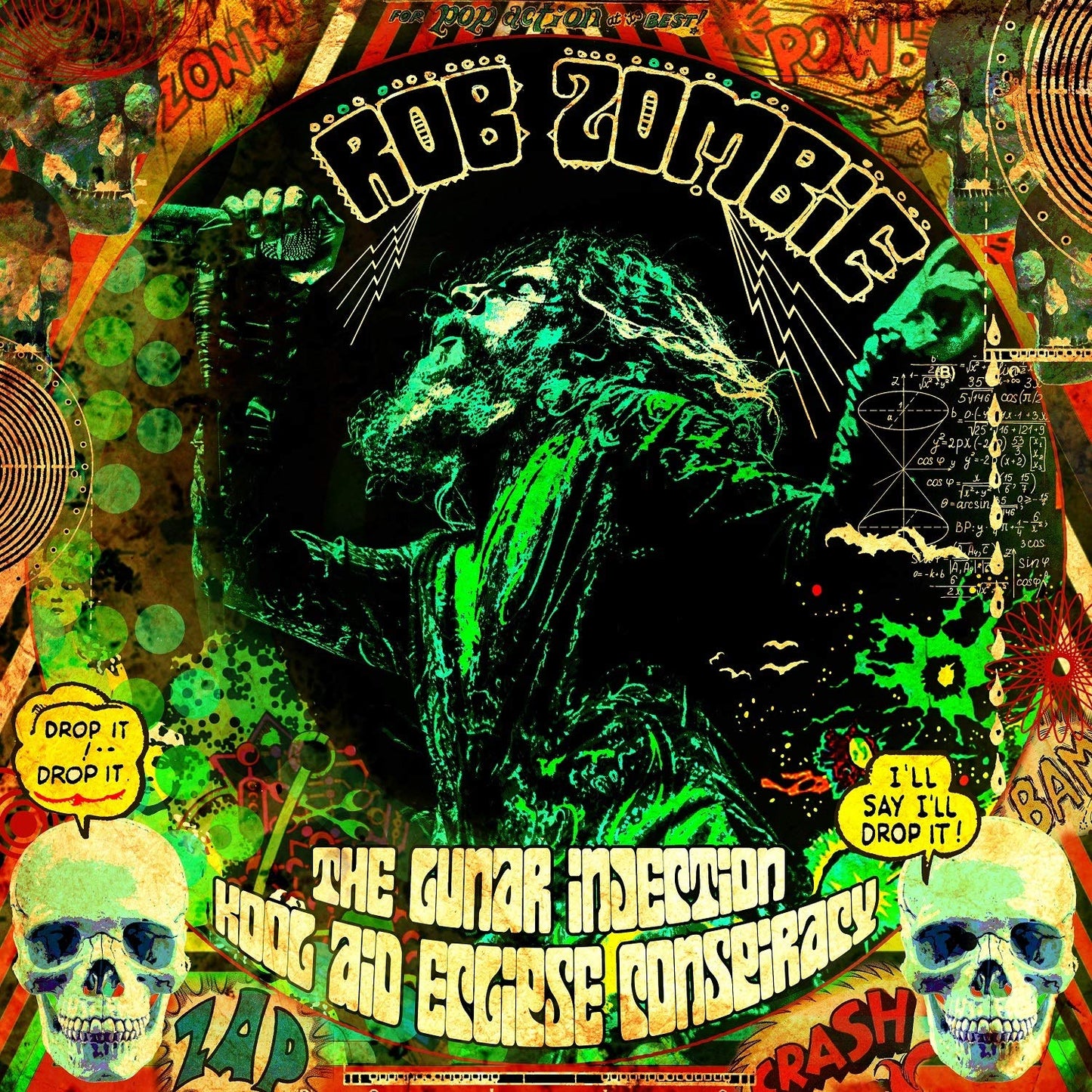 Rob Zombie - The Lunar Injection Kool Aid Eclipse Conspiracy (Neon Yellow Vinyl)