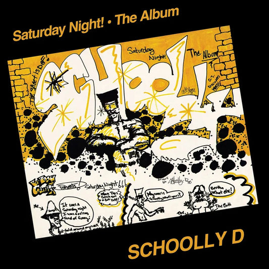 Schoolly D - 2024RSD - Saturday Night! - The Album (lemon pepper coloured)