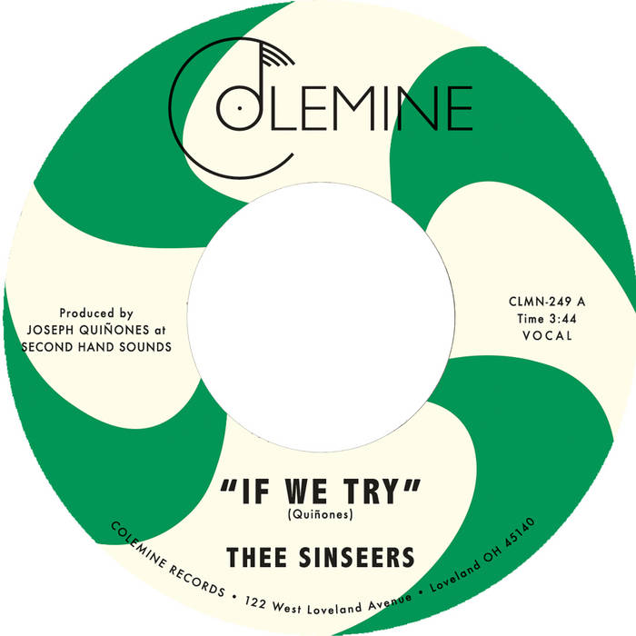 Thee Sinseers - If We Try/Give It Up You Fool (black vinyl)
