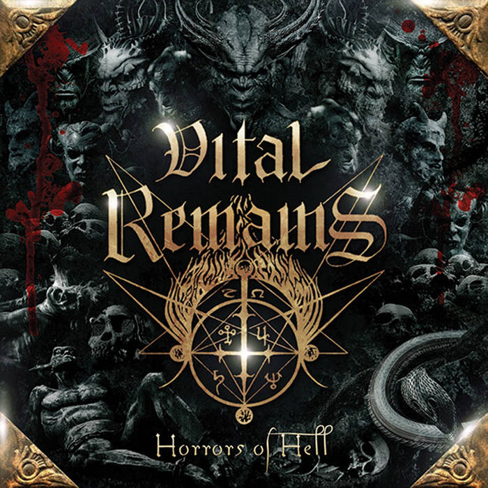 Vital Remains - Horrors Of Hell (2LP Gold Vinyl)