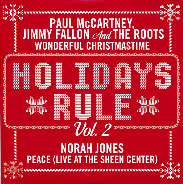 Paul McCartney, Jimmy Fallon And The Roots / Norah Jones - Wonderful Christmastime / Peace (Live At The Sheen Center)