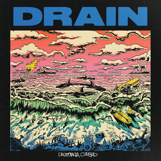 Drain - California Cursed (baby blue vinyl)