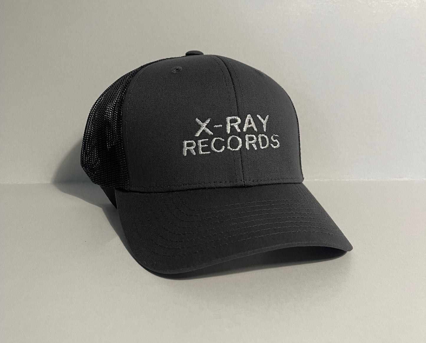 X-Ray Logo Grey Trucker Hat