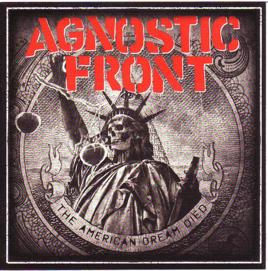 Agnostic Front - The American Dream Died (CD)