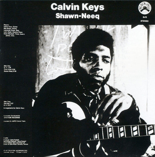 Calvin Keys - Shawn-Neeq (CD)