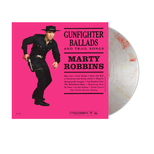 Marty Robbins - Sings Gunfighter Ballads and Trail Songs (Silver & Red "Bullets and Blood Vinyl)