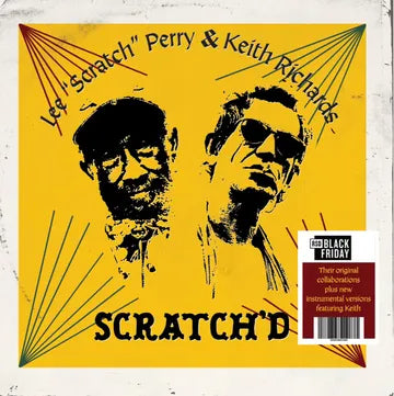 Perry, Lee Scratch & Keith Richards - 2023BF - Scratch'd EP (4-track red colored 12" vinyl)