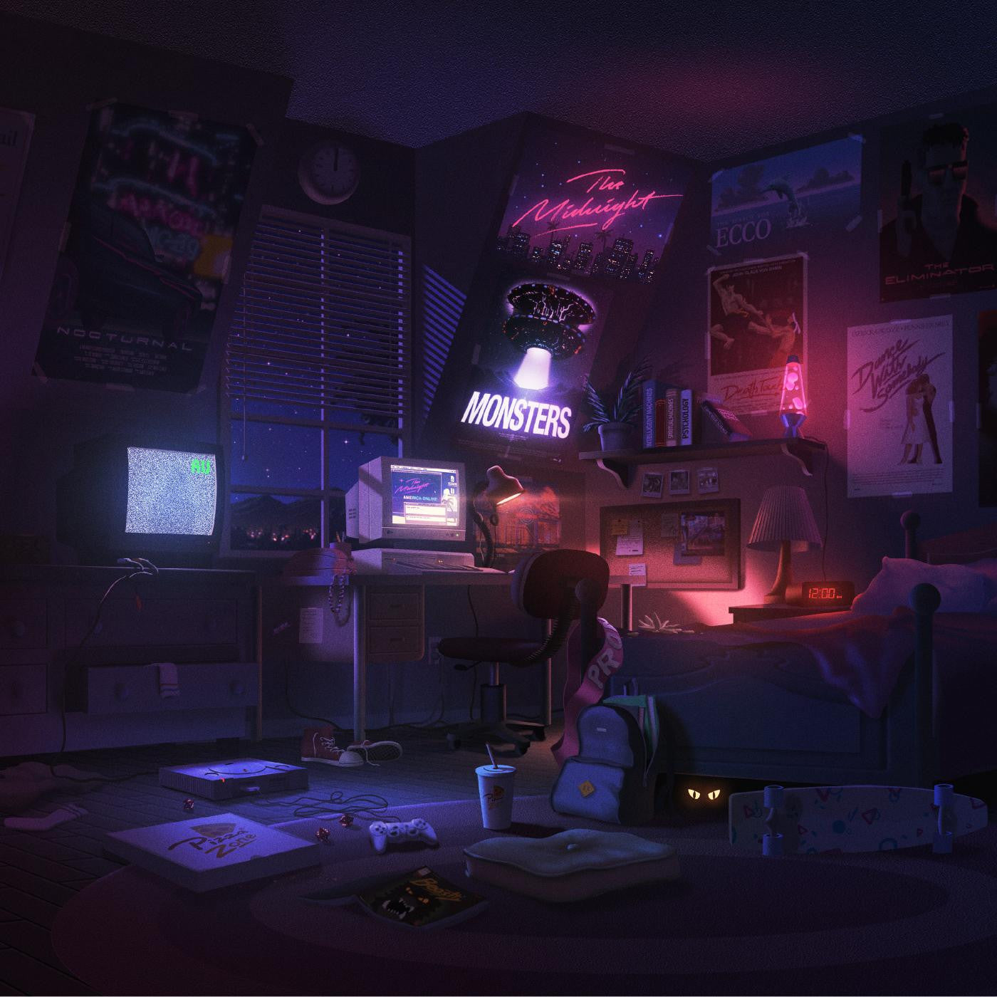 The Midnight - Monsters (PURPLE SWIRL VINYL)
