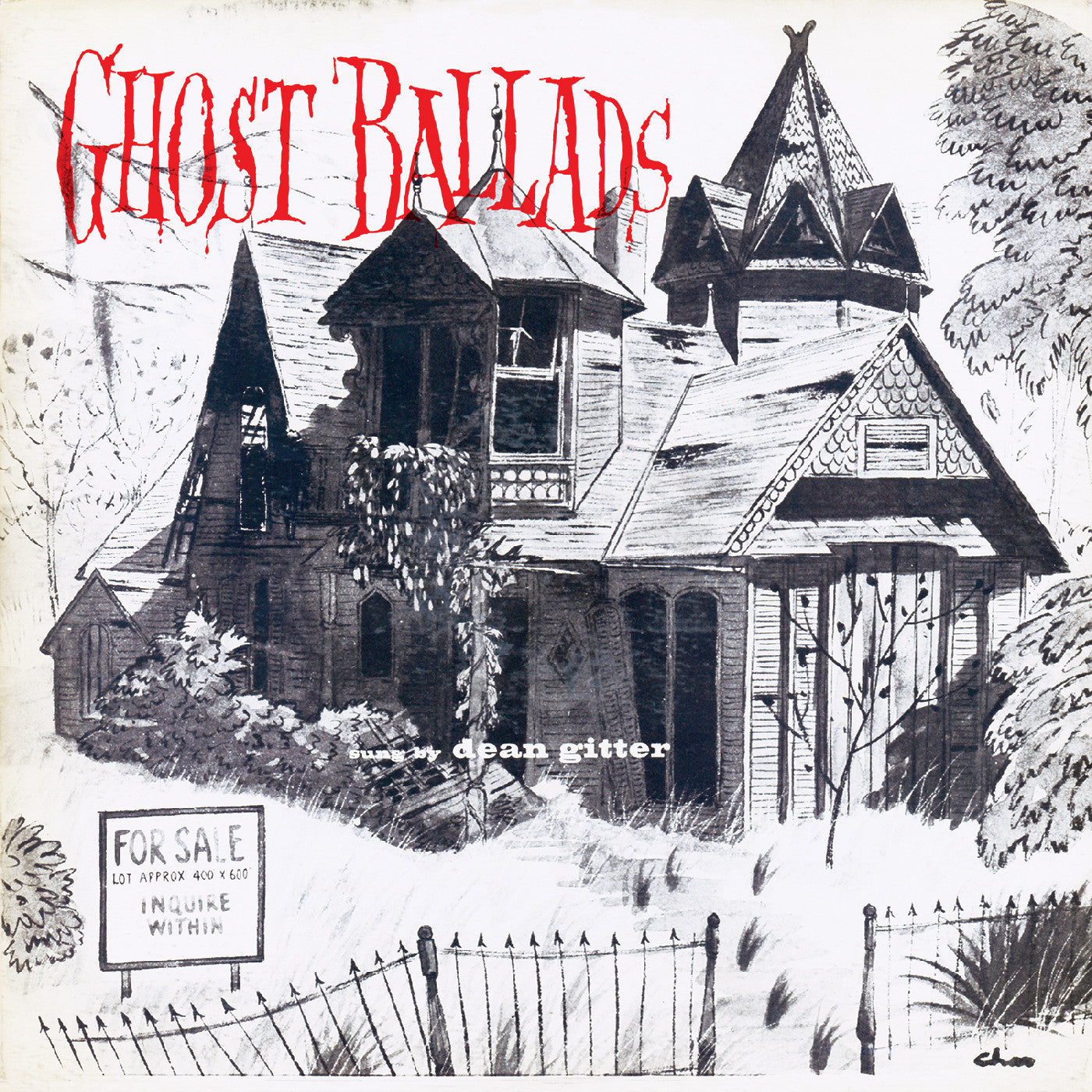 Dean Gitter - Ghost Ballads (Clear with Orange Pumpkin Swirl Vinyl)