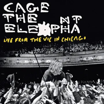 Cage The Elephant - 2025BF - Live from the Vic in Chicago (2LP on Yellow & Black Splatter)