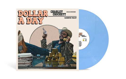 Charley Crockett - Dollar A Day (Indie Exclusive Pale Cornflower Blue Vinyl )