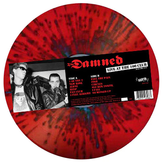 Damned - 2024RSD - Live At The 100 Club (splatter color vinyl)
