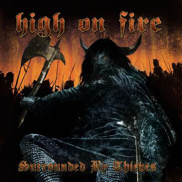 HIGH ON FIRE - SURROUNDED BY THIEVES (Blue Cloudy Vinyl)