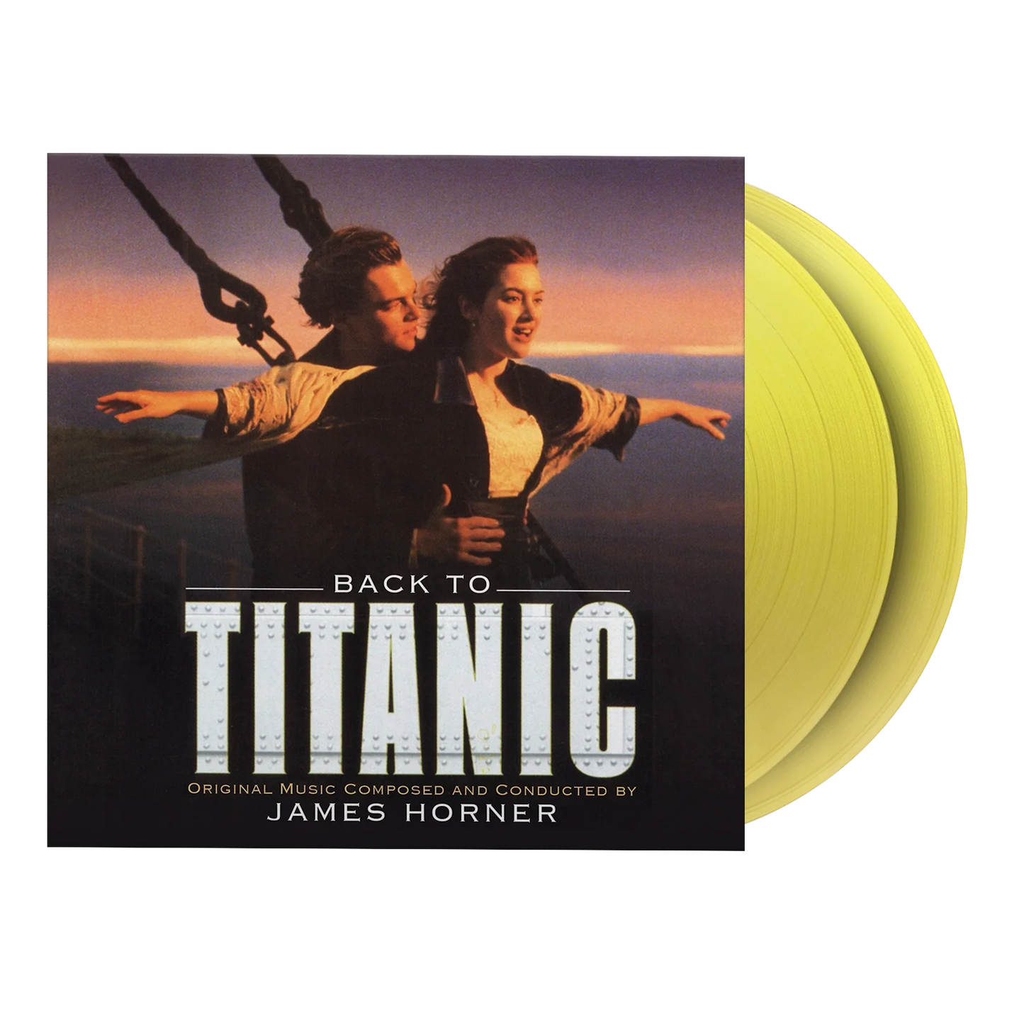 James Horner - Back To Titanic (2LP on 180g Translucent Yellow Vinyl)