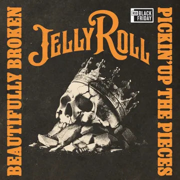 Jelly Roll - 2025BF - Beautifully Broken: Pickin' Up the Pieces (Tequila Sunrise Vinyl)