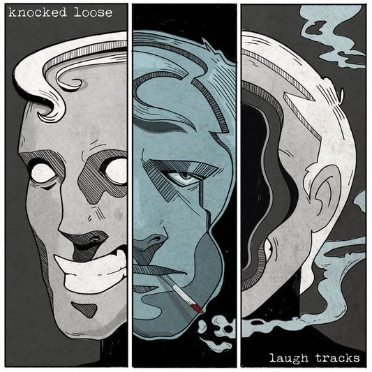 Knocked Loose - Laugh Tracks (2025 repress on Blue, Red and Yellow Swirl Vinyl)