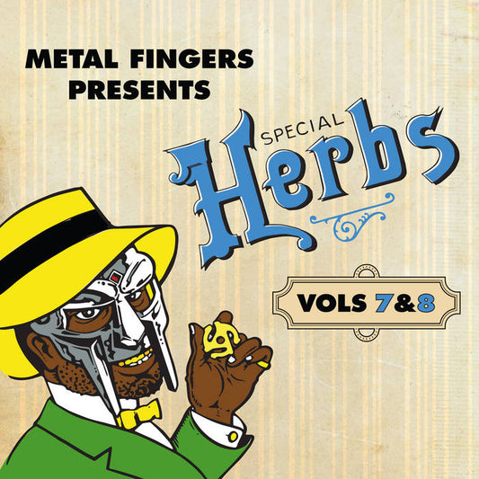 MF Doom - Metal Fingers Presents: Special Herbs Vol. 7 & 8 (Sky Blue Vinyl)