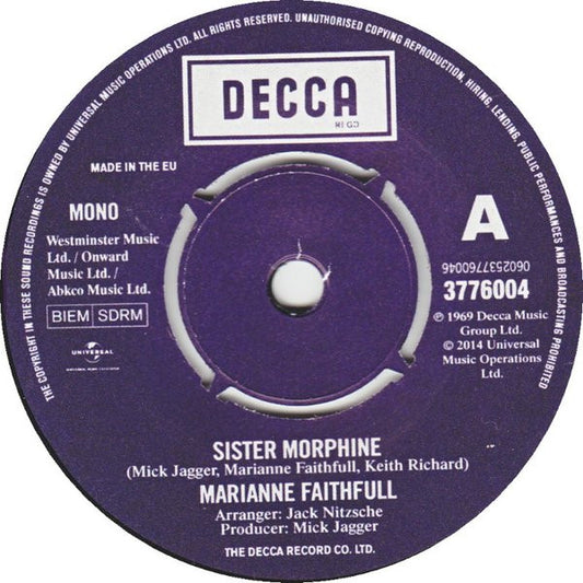 Marianne Faithfull - Sister Morphine