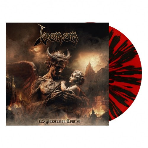 Venom - US Possession Tour '86 (Red with Black Splatter)