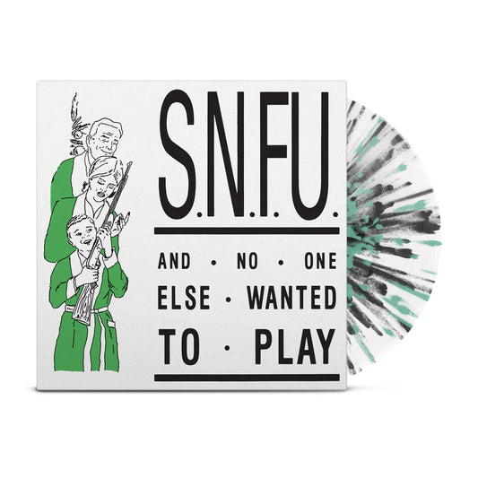 SNFU - ..And No One Else Wanted To Play (White w/ Black & Mint Splatter Vinyl)