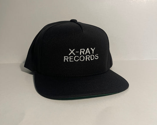 X-Ray Logo Black Snapback Hat