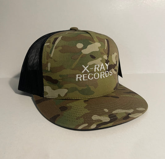 X-Ray Logo Camo Trucker Hat