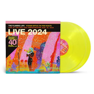 Flaming Lips - 2025BF - Yoshimi Battles..Live in Oklahoma City (2LP on Yellow Vinyl)