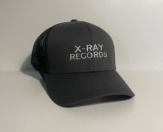 X-Ray Logo Grey Trucker Hat