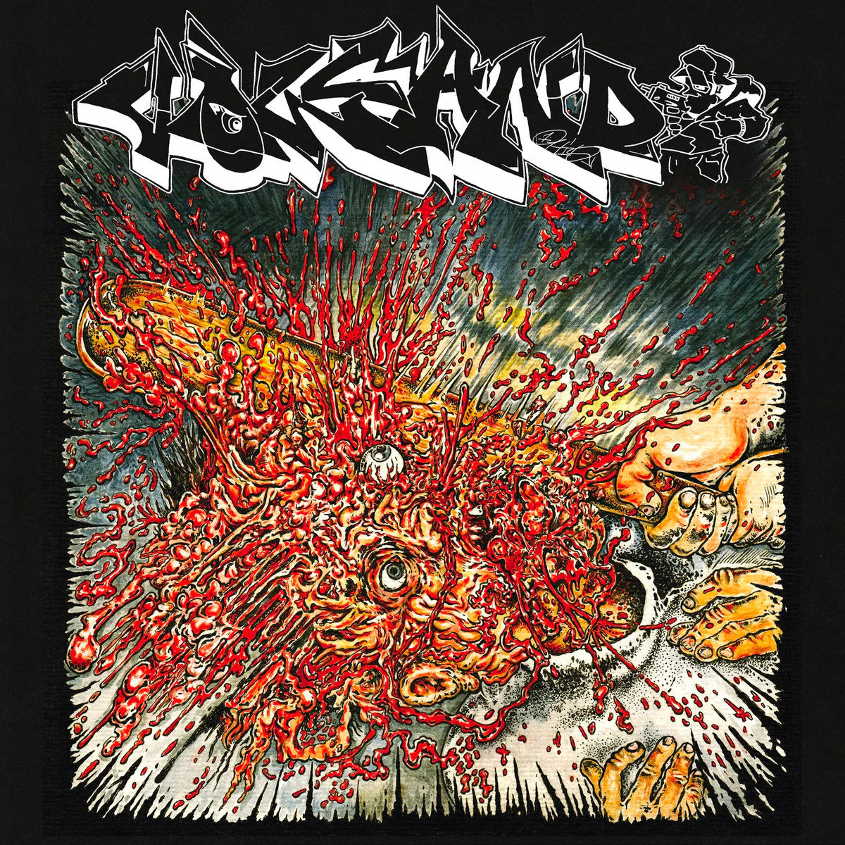 Volcano - Fool 2 Tha Game (CLEAR With BONE WHITE SPLATTER)