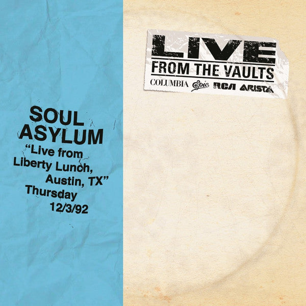 Soul Asylum - Live From Liberty Lunch, Austin, TX Thursday 12/3/92